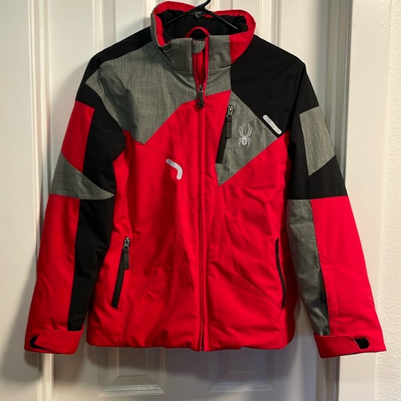 Spyder Boys Ski Challenger Jacket Winter Insulated